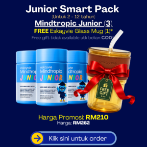 Mindtropic Junior (3) + Free Eskayvie Glass Mug (1)